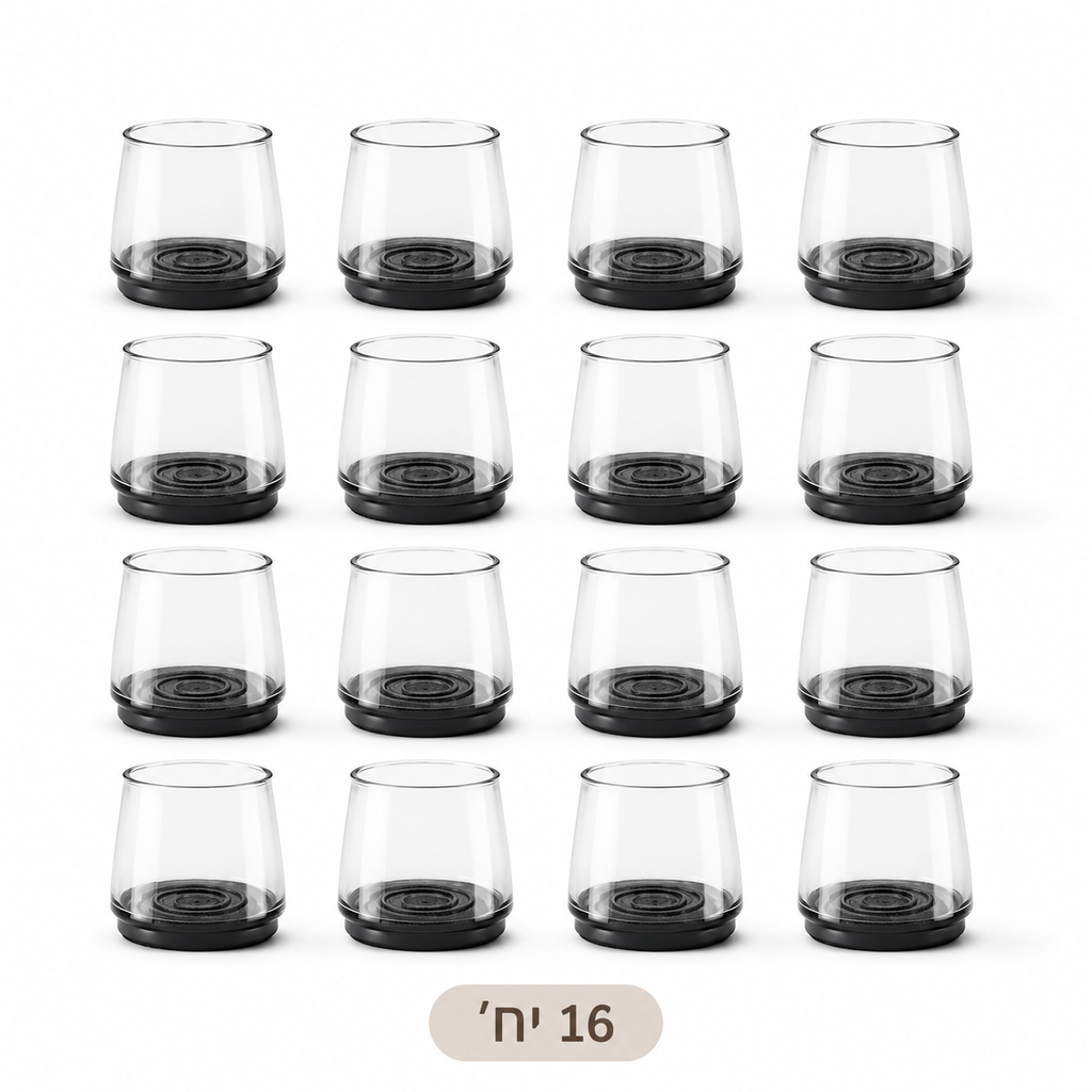 מגני סיליקון לרגלי כיסאות ורהיטים – נגד רעש ושריטות