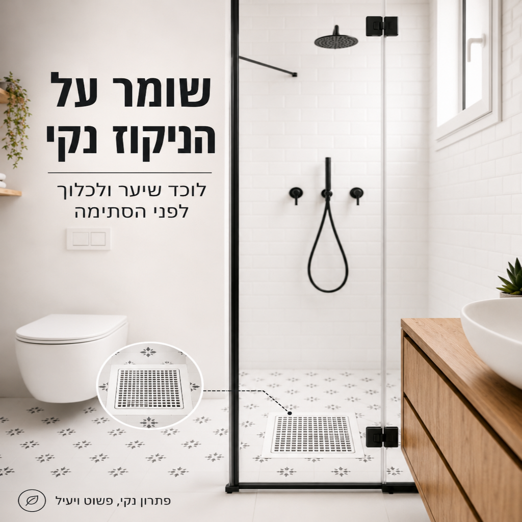 מסנן חכם לניקוז- 30 יחידות